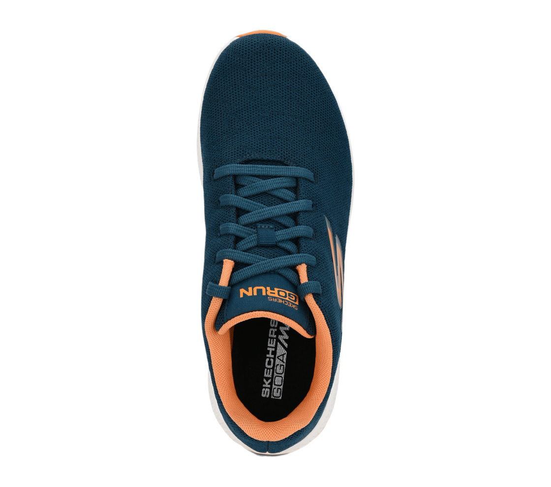 GO RUN CONSISTENT, TEAL Footwear Top View