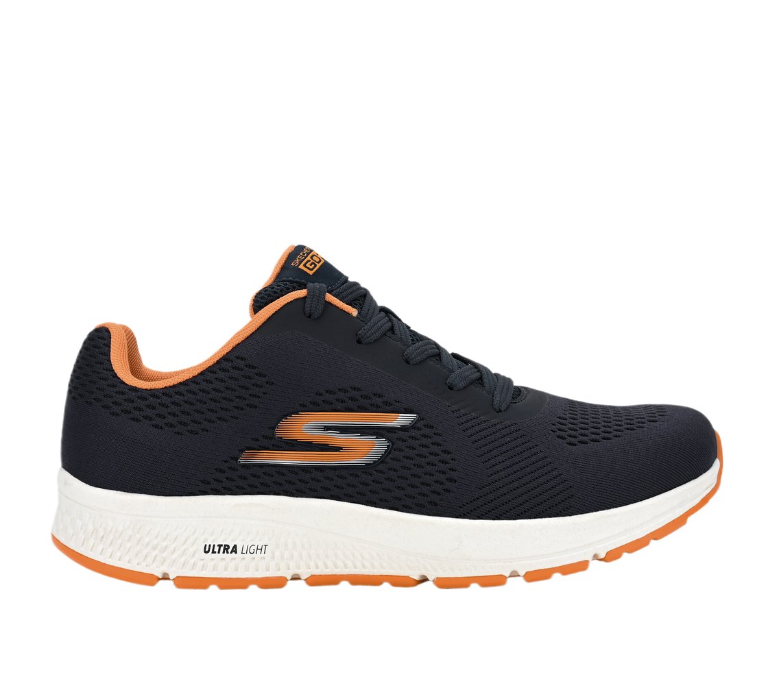GO RUN CONSISTENT, NAVY Footwear Lateral View