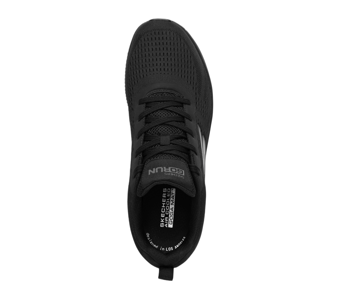 GO RUN CONSISTENT, BBLACK Footwear Top View