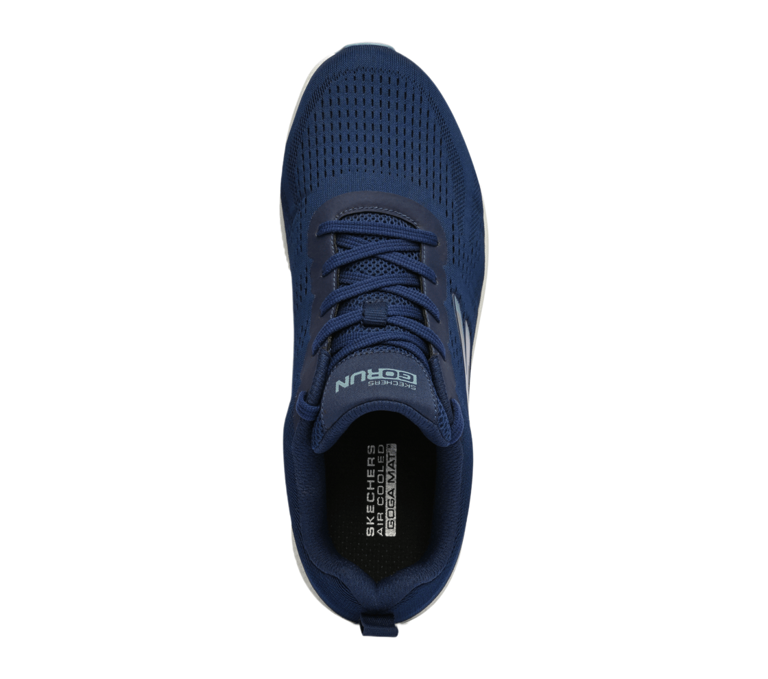 GO RUN CONSISTENT, NAVY/BLUE Footwear Top View