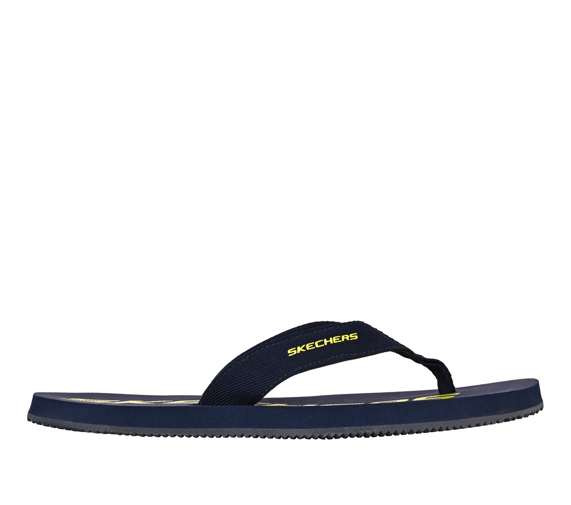COURTWALD INDIA, NAVY/YELLOW Footwear Lateral View