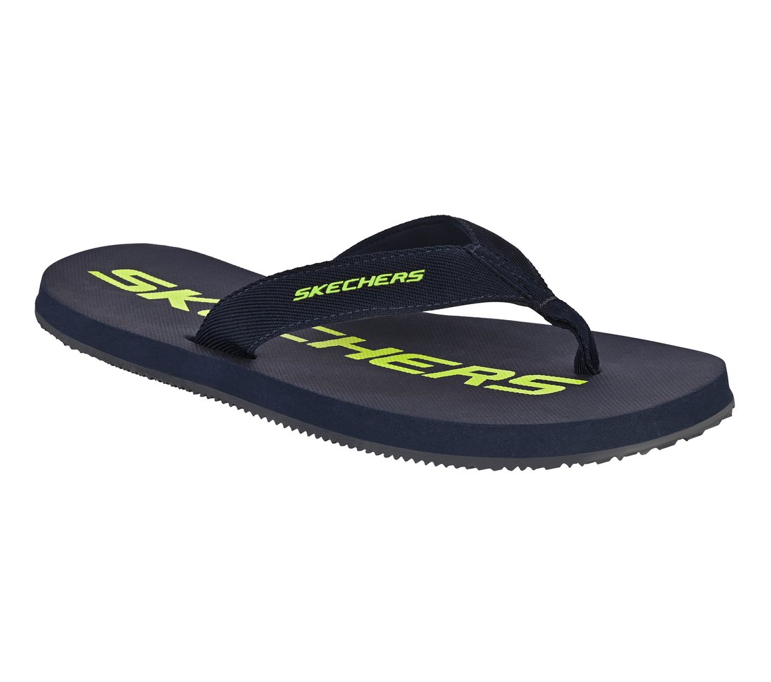 COURTWALD INDIA, NAVY/YELLOW Footwear Right View