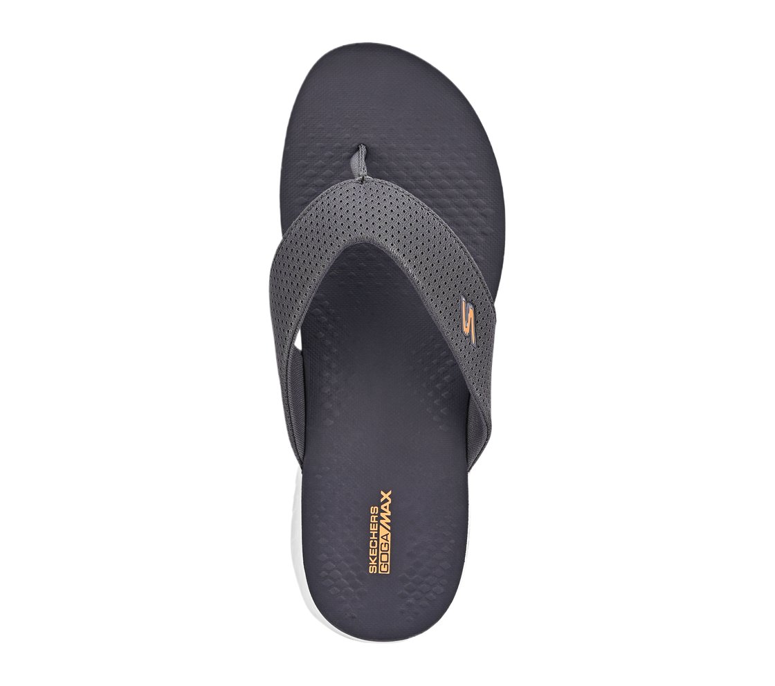 ON THE GO 400, CHARCOAL Footwear Top View
