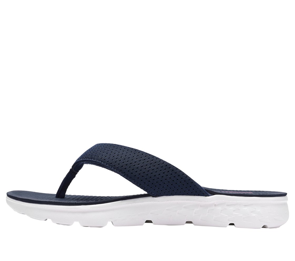 ON THE GO 400, NAVY/RED Footwear Left View