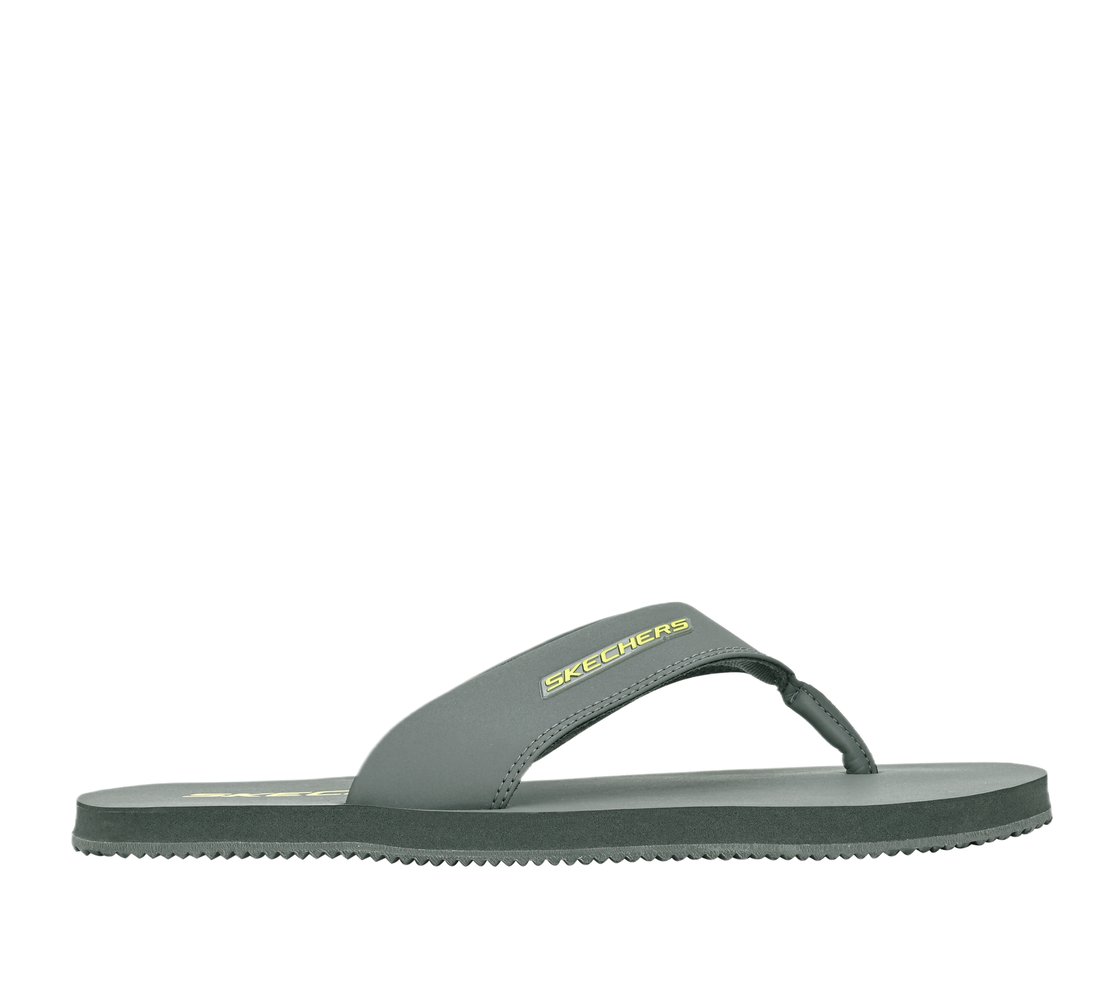 COURTWALD INDIA, CHARCOAL/LIME Footwear Lateral View