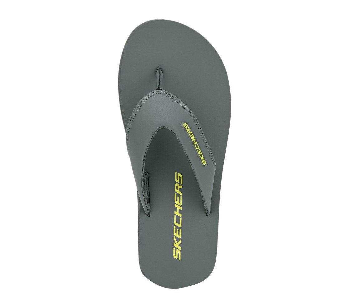 COURTWALD INDIA, CHARCOAL/LIME Footwear Lateral View