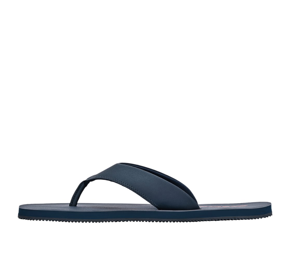 COURTWALD INDIA, NAVY/ORANGE Footwear Left View