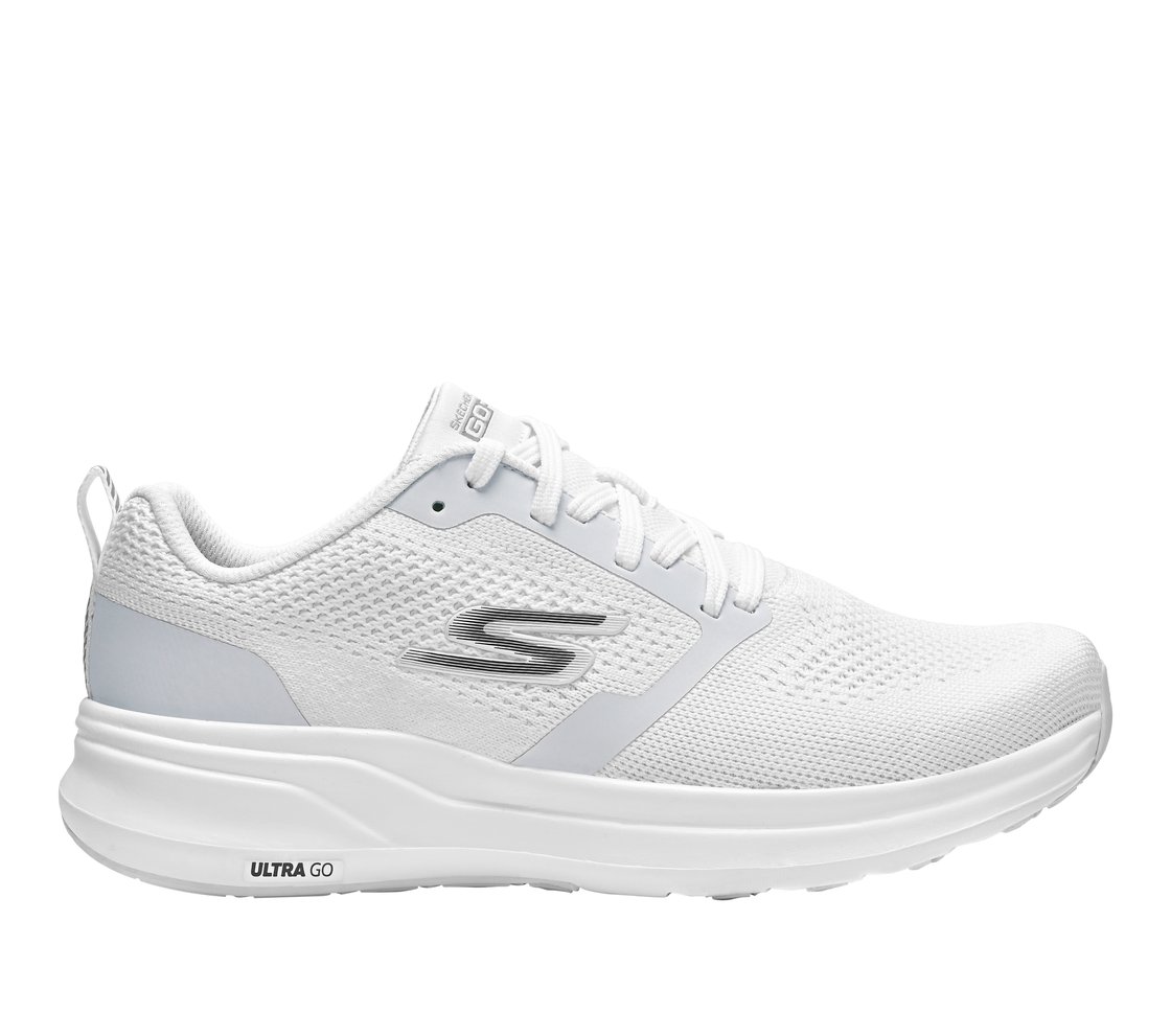 GO RUN PURE, WWWHITE Footwear Lateral View