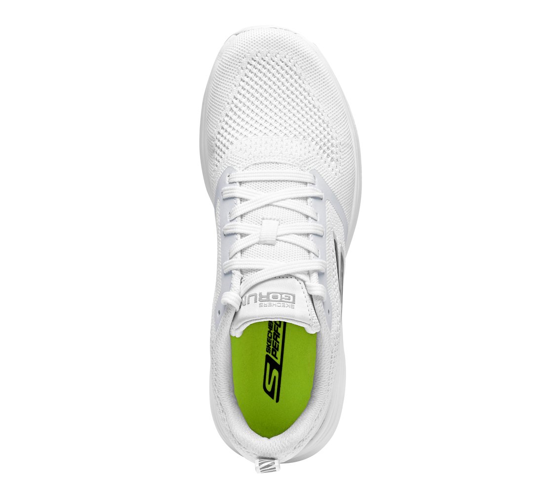 GO RUN PURE, WWWHITE Footwear Top View