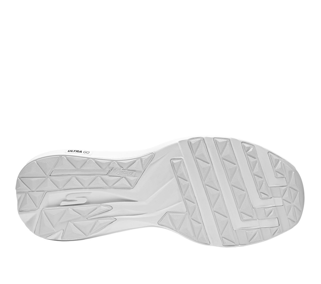 GO RUN PURE, WWWHITE Footwear Bottom View