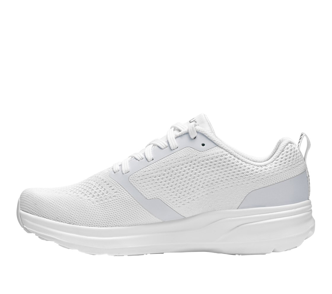 GO RUN PURE, WWWHITE Footwear Left View