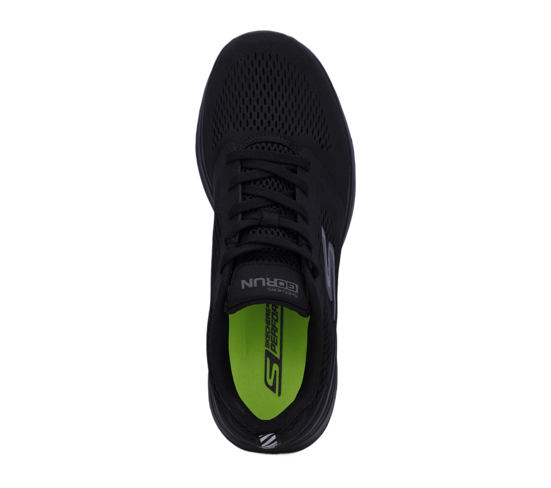 GO RUN PURE 2, BBLACK Footwear Top View