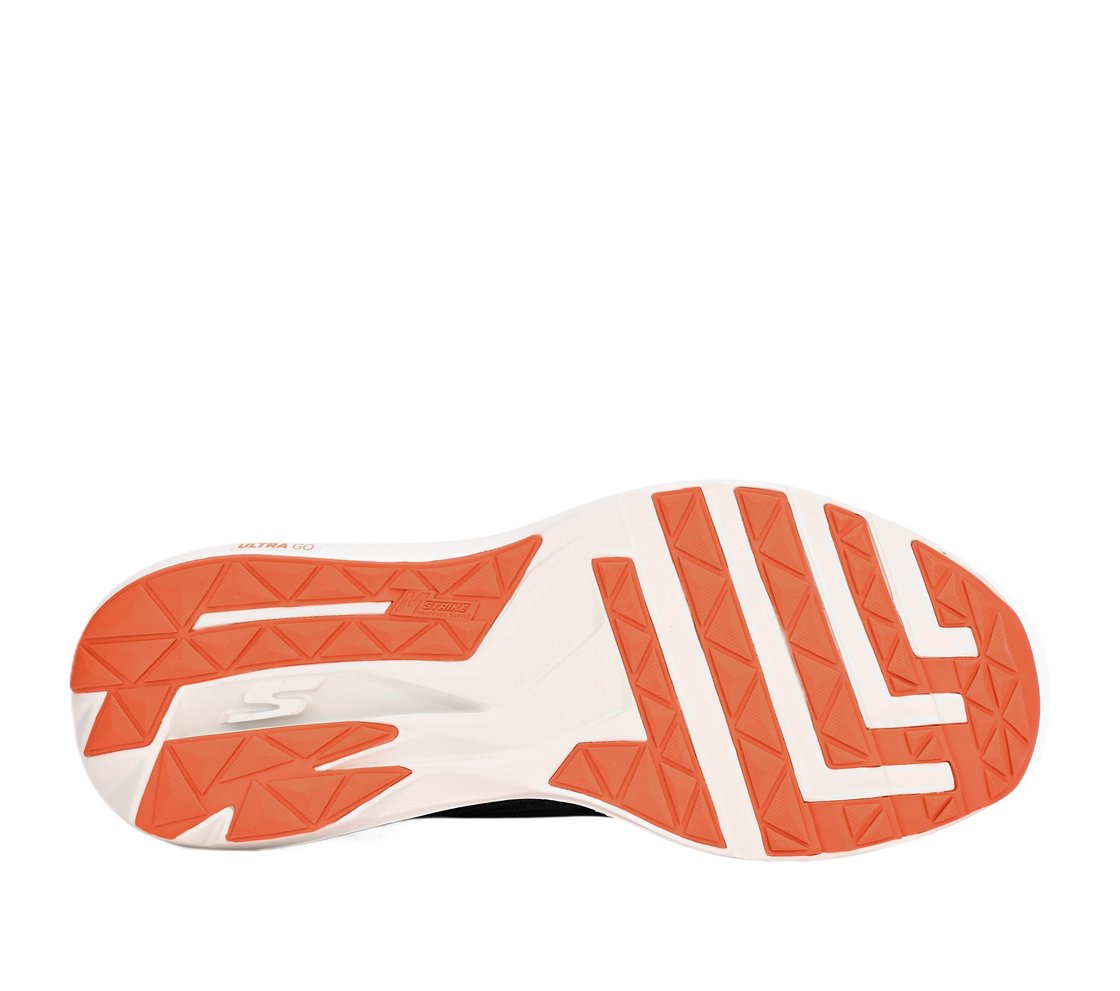 GO RUN PURE, CHARCOAL/ORANGE