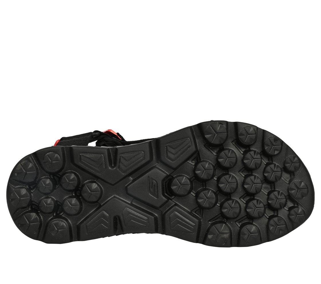 ON - THE - GO 400, BLACK/ORANGE Footwear Bottom View