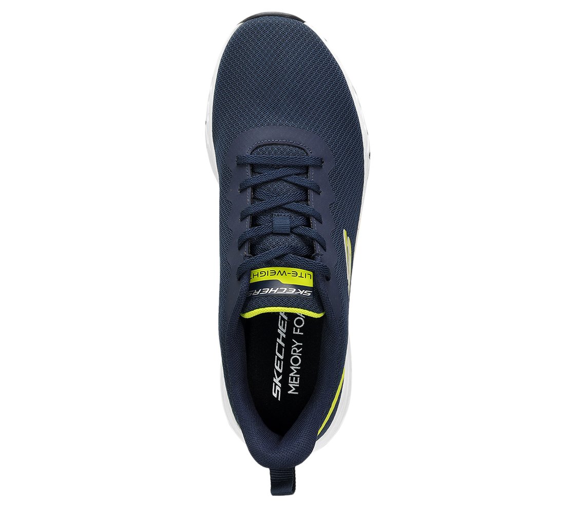 TERRENEX, NAVY/LIME Footwear Top View