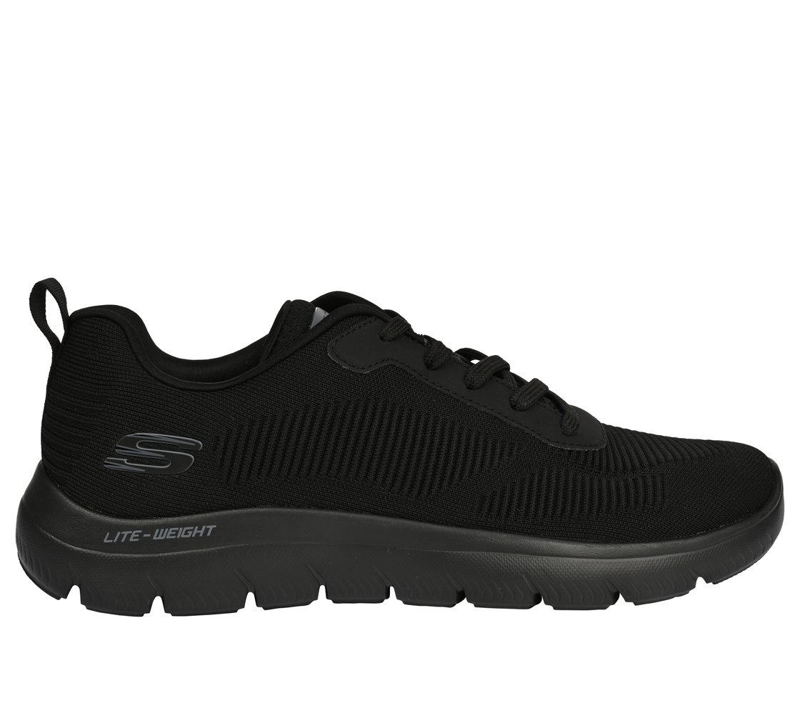 SUMMITS, Black Footwear Lateral View