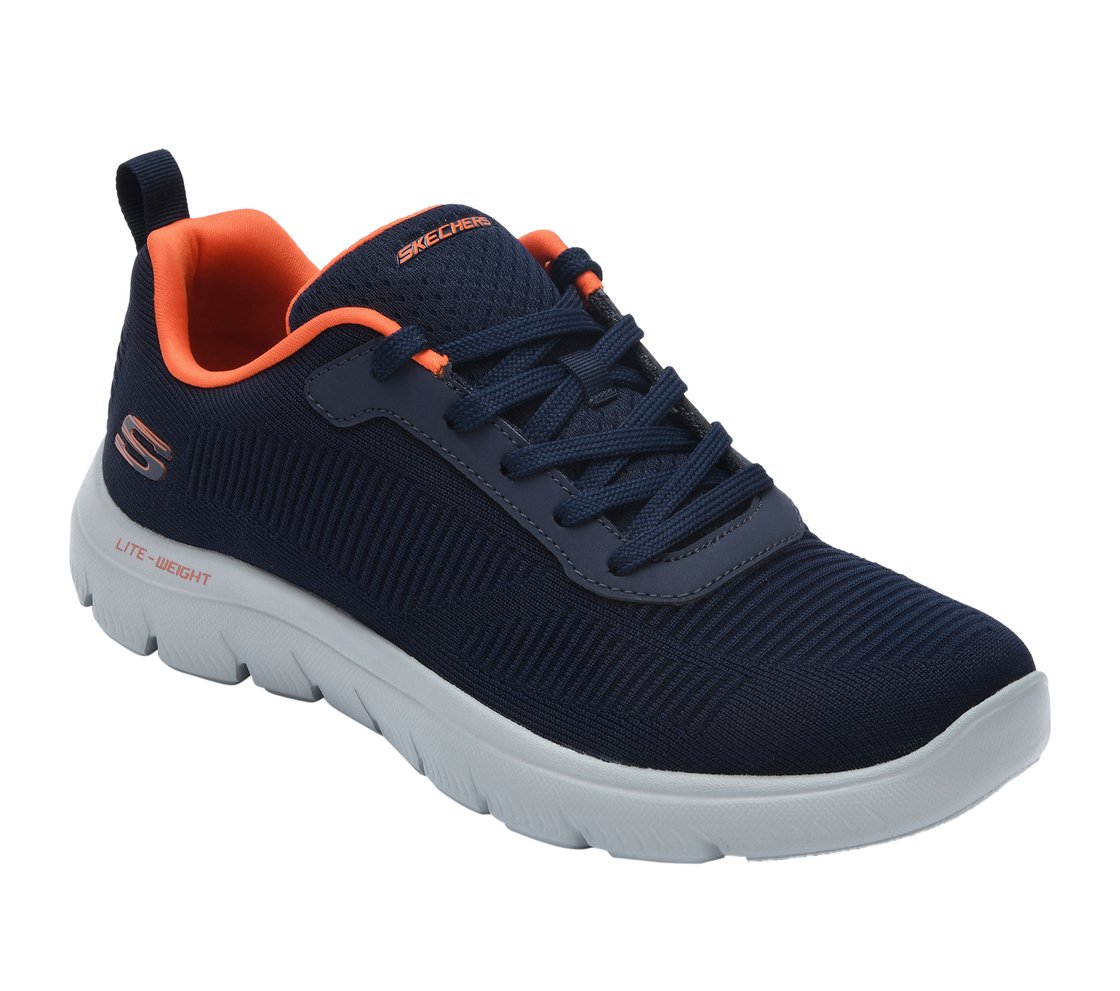 SUMMITS, NAVY Footwear Right View