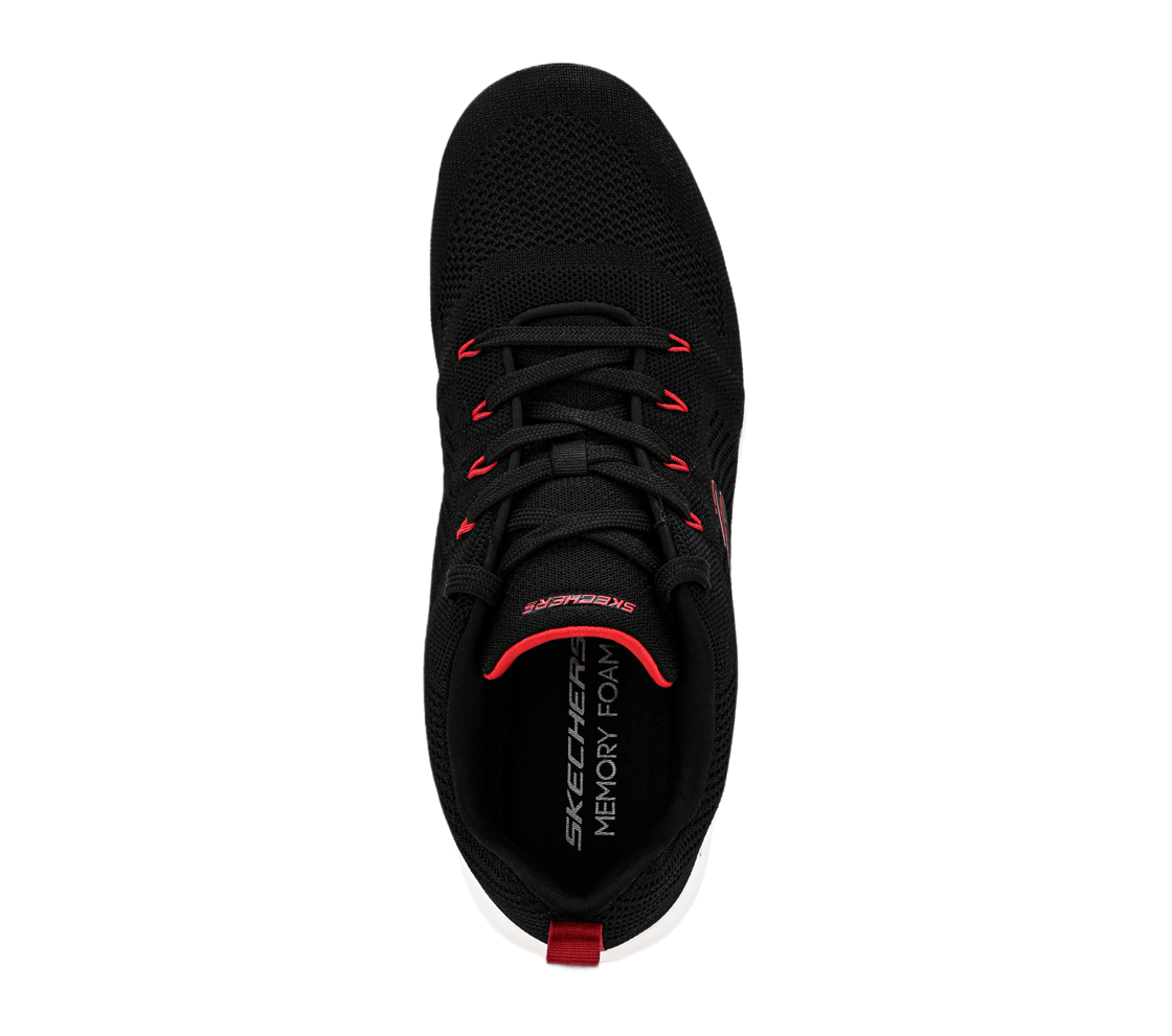 DYNAMIGHT, BLACK Footwear Top View