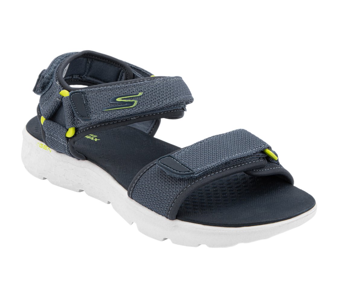 ON-THE-GO 400, NAVY/LIME Footwear Right View