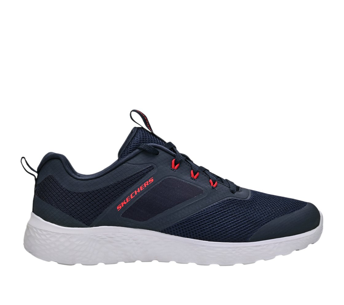 MODERN COOL, NAVY/RED Footwear Lateral View