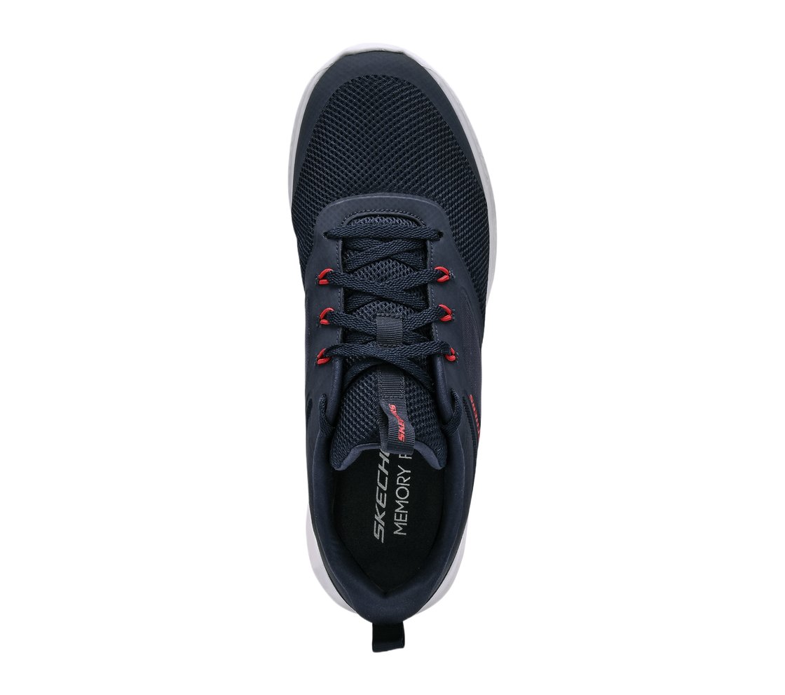 MODERN COOL, NAVY/RED Footwear Top View