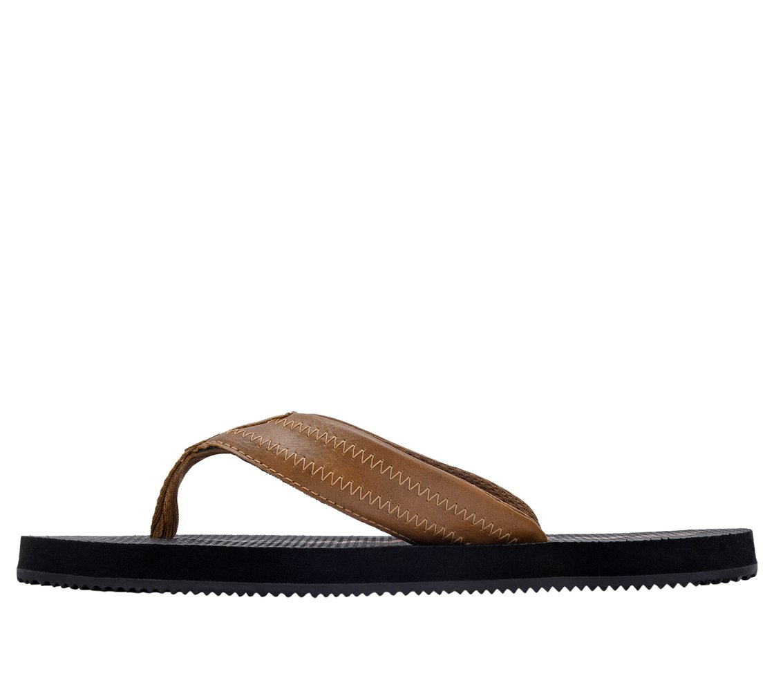 COURTWALD INDIA, BROWN Footwear Left View