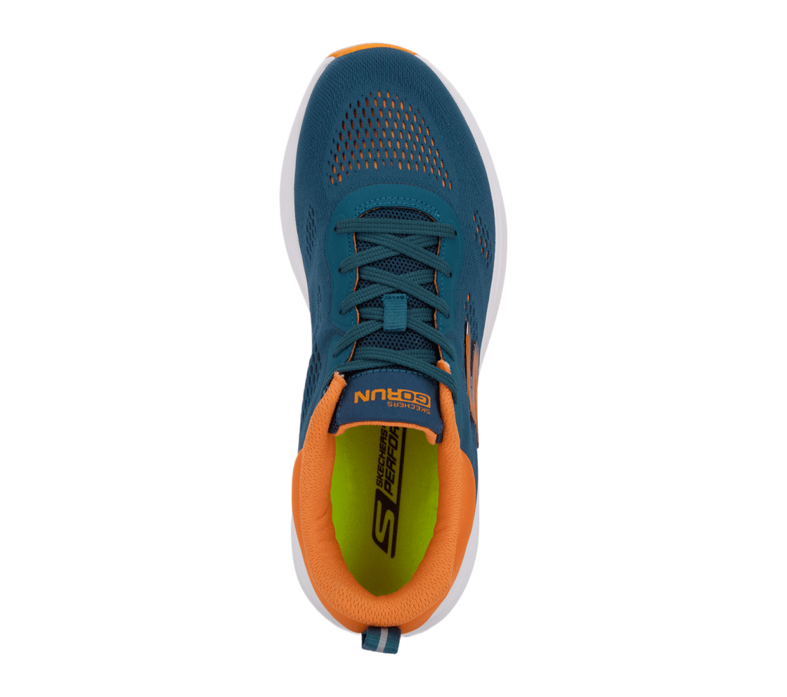 GO RUN PURE, TEAL Footwear Top View