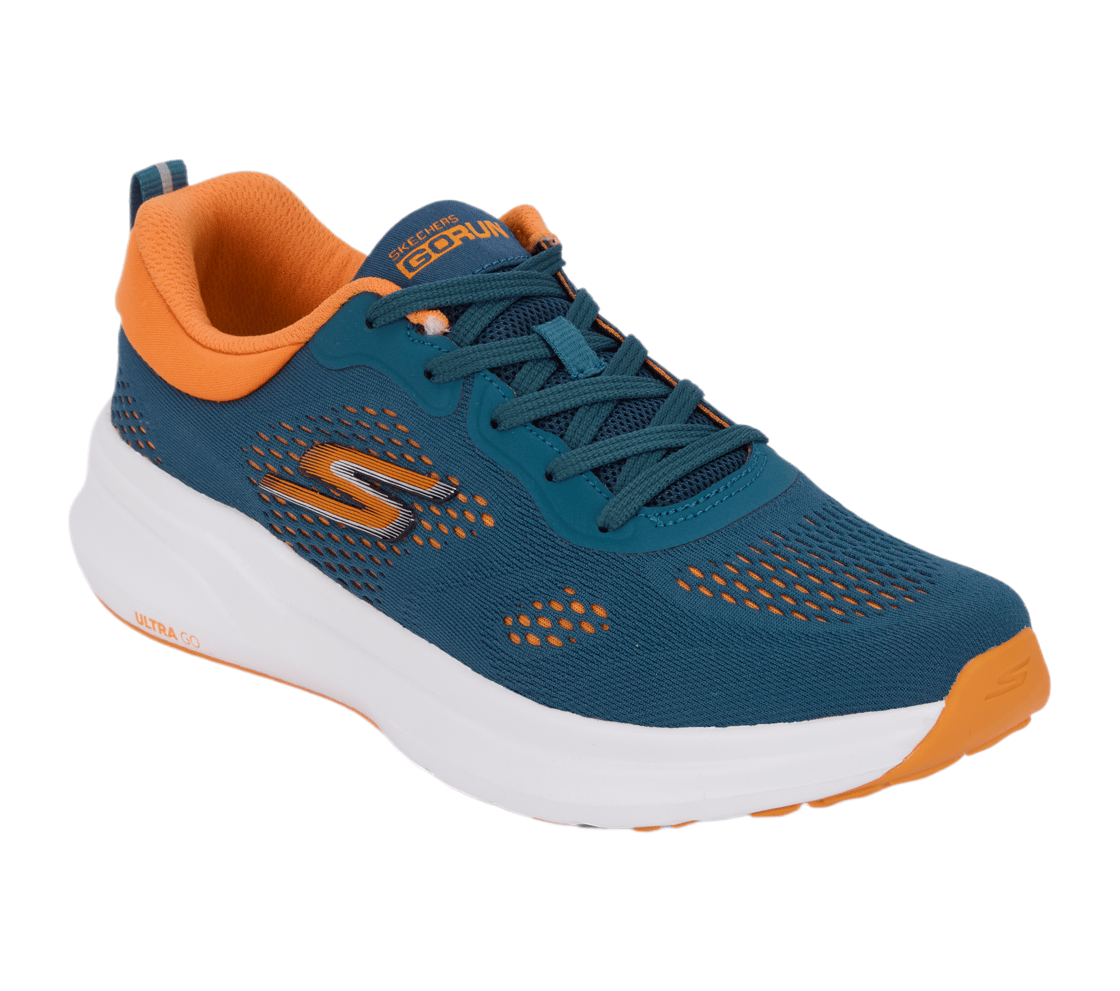 GO RUN PURE, TEAL Footwear Right View