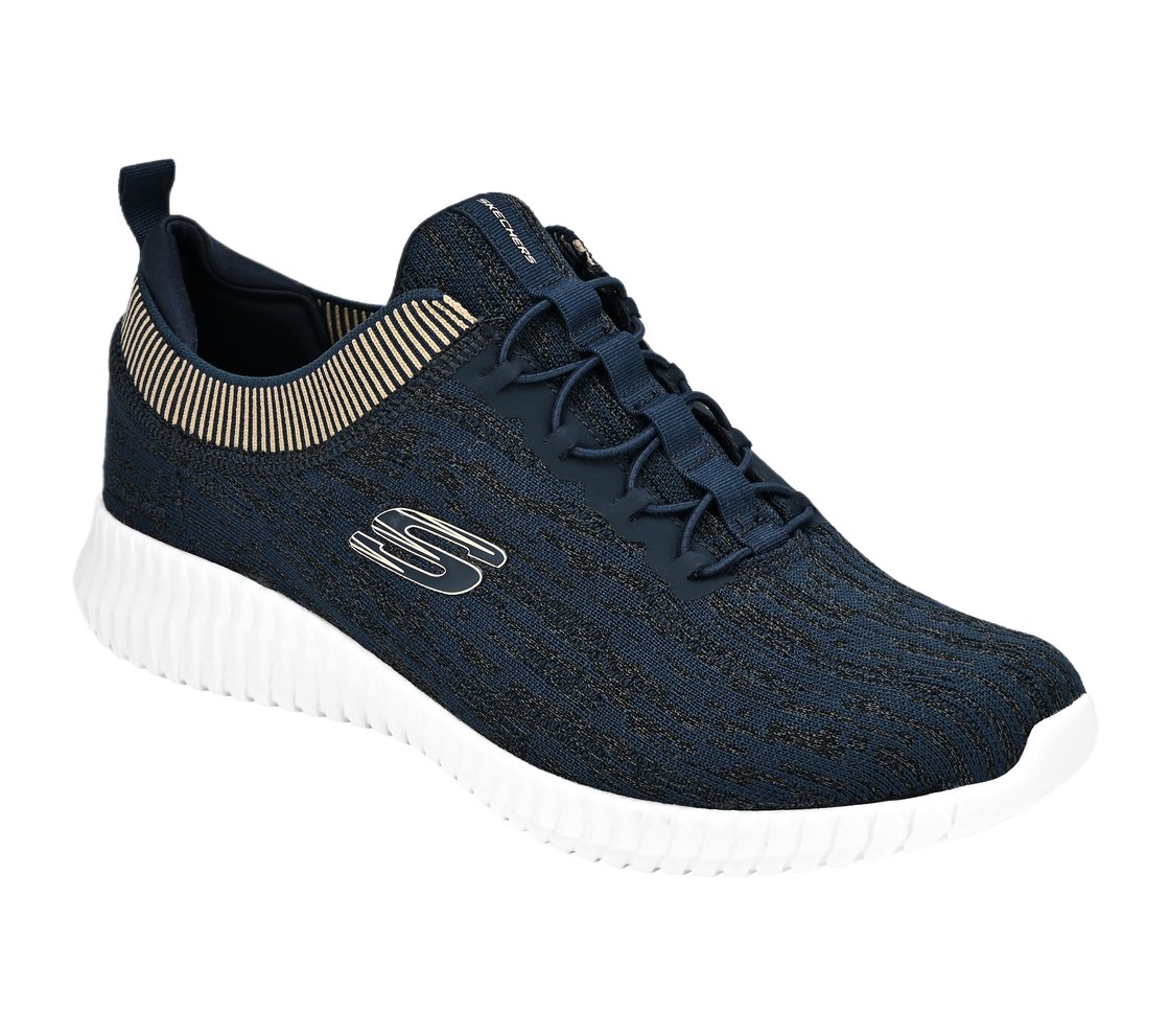 ULTRA FLEX, NAVY/YELLOW Footwear Left View