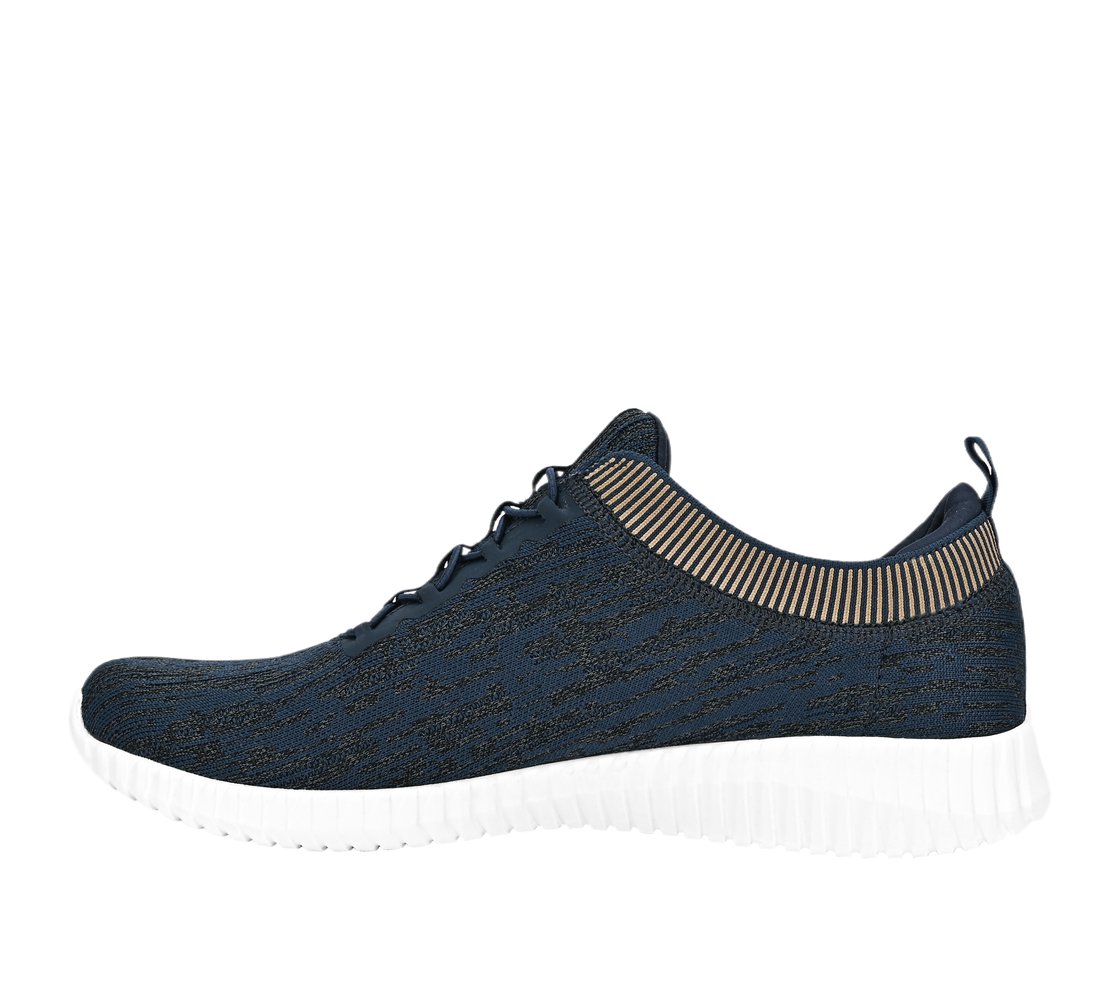 ULTRA FLEX, NAVY/YELLOW Footwear Bottom View