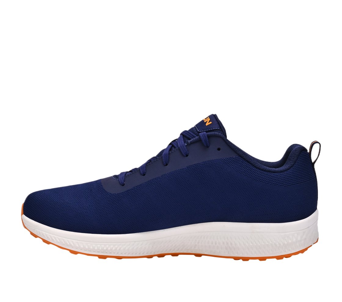 GO RUN CONSISTENT, NAVY/ORANGE Footwear Left View