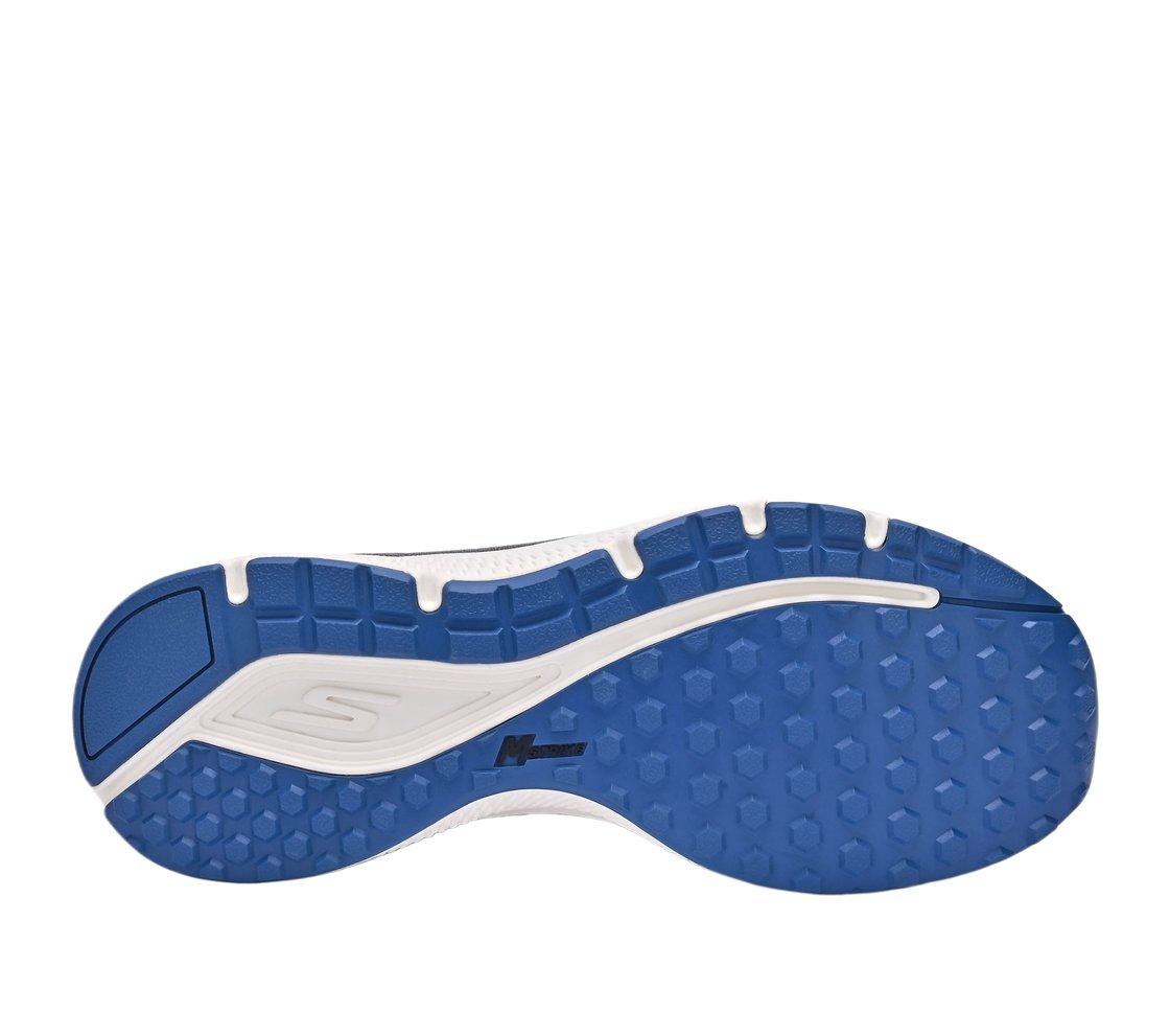 GO RUN CONSISTENT, GREY/BLUE Footwear Bottom View