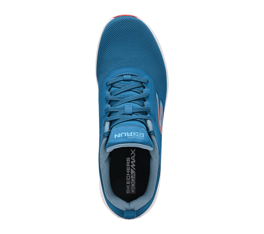 GO RUN CONSISTENT, TEAL Footwear Top View