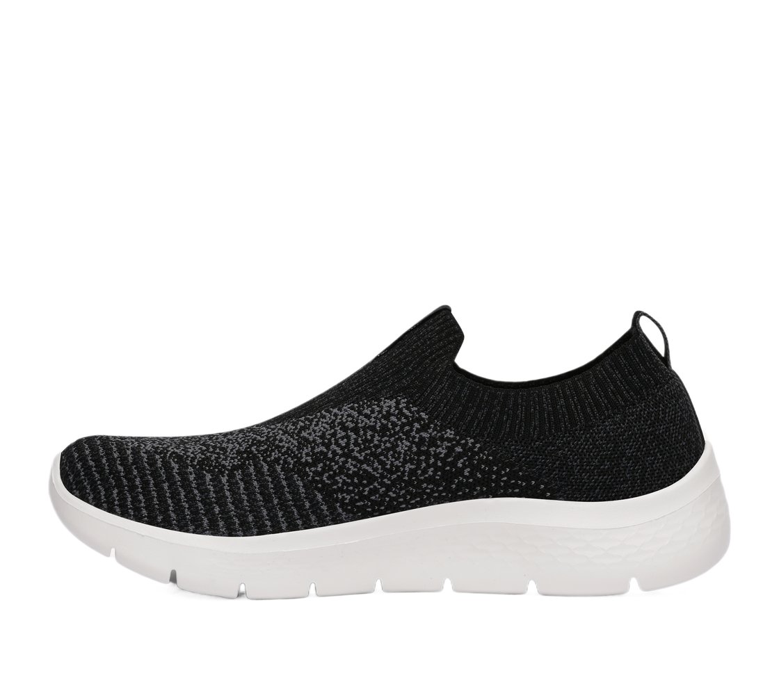 GO WALK FLEX, BLACK/BLUE Footwear Left View