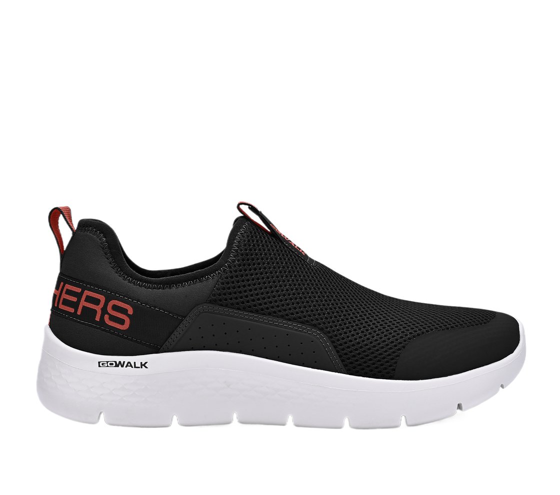 GO WALK FLEX, BLACK/ORANGE