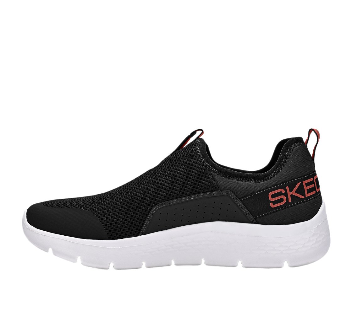 GO WALK FLEX, BLACK/ORANGE