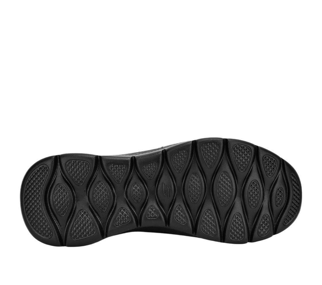 GO WALK FLEX, BBLACK Footwear Bottom View