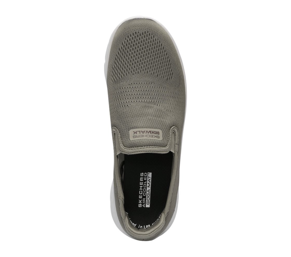 GO WALK FLEX, TTAUPE Footwear Top View