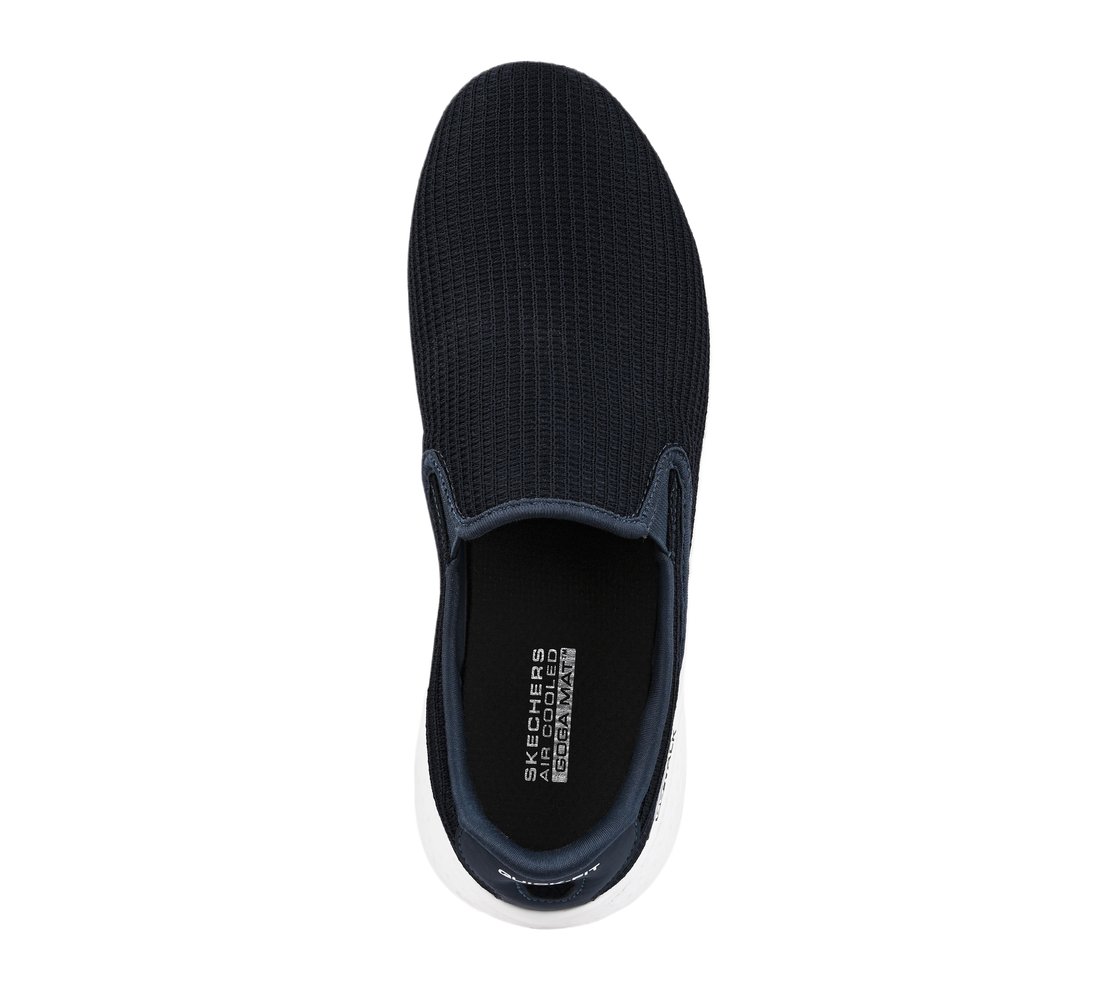 GO WALK FLEX, NNNAVY Footwear Top View