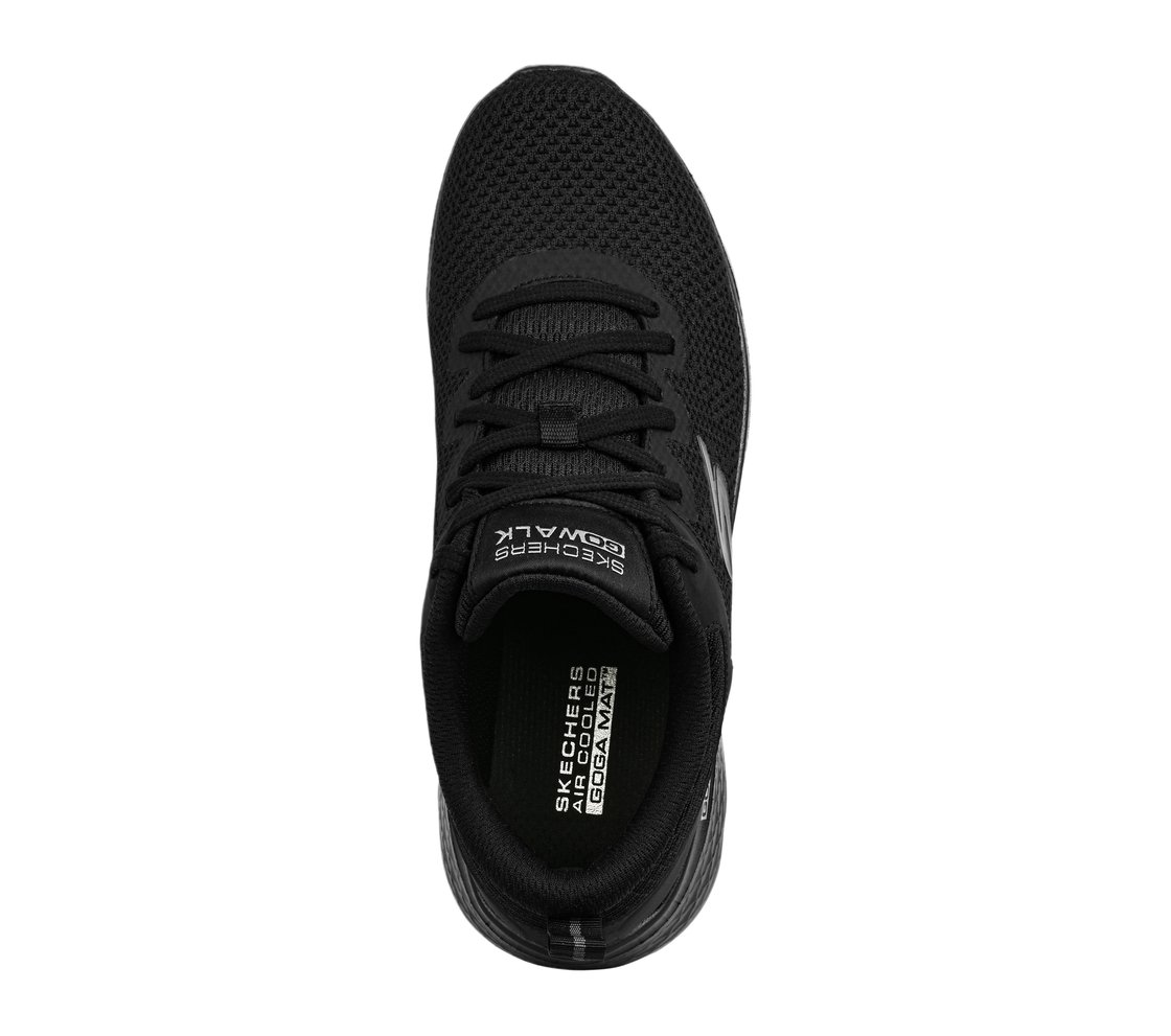 GO WALK FLEX, BBLACK Footwear Top View