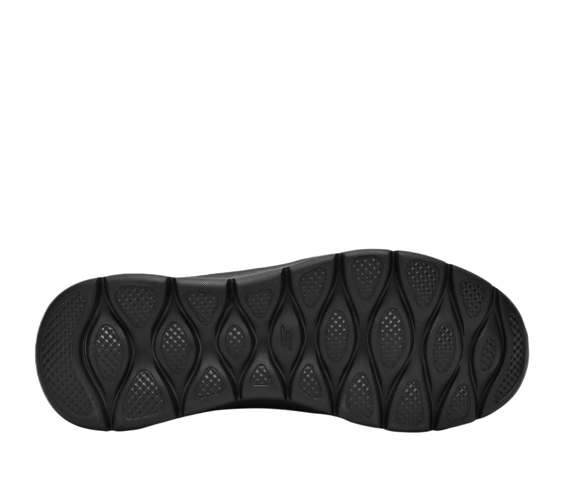 GO WALK FLEX, BBLACK Footwear Bottom View