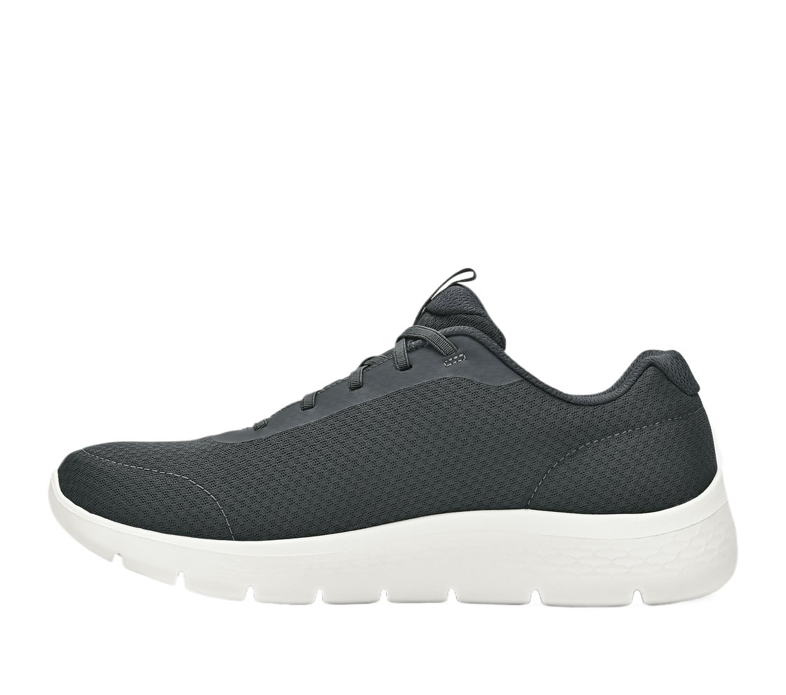 GO WALK FLEX, CHARCOAL/ORANGE Footwear Left View