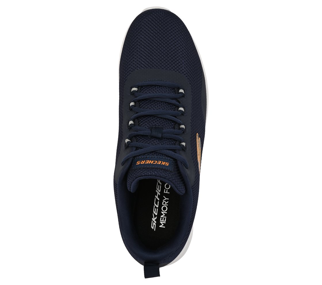 MODERN COOL, NAVY/ORANGE Footwear Top View