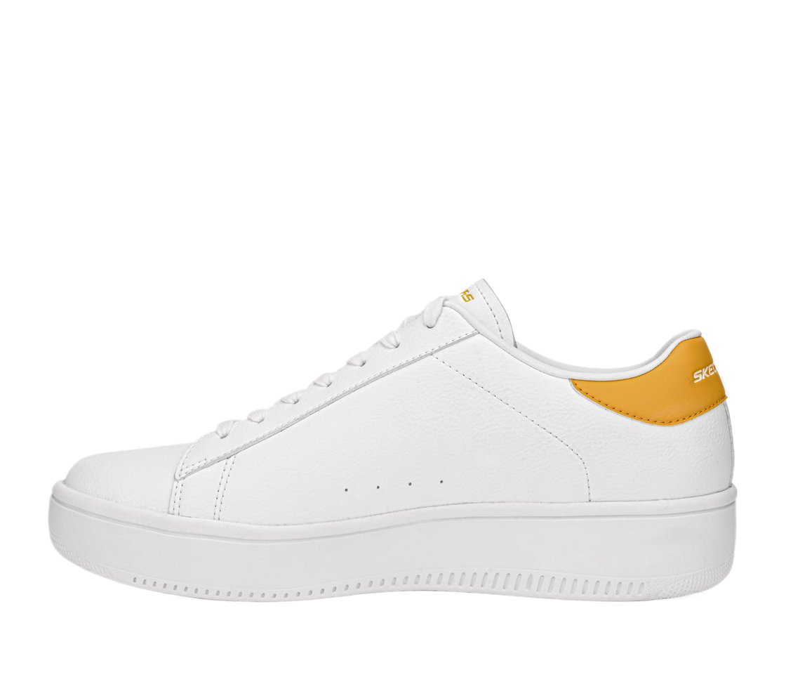 SPORT COURT 92, WHITE YELLOW Footwear Left View