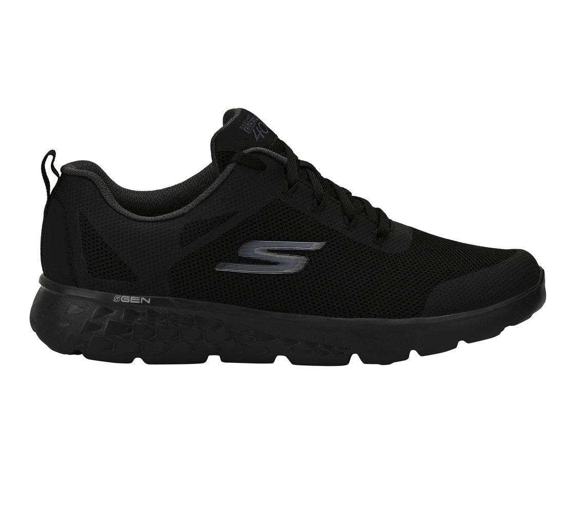 GO RUN 400, BBLACK Footwear Lateral View