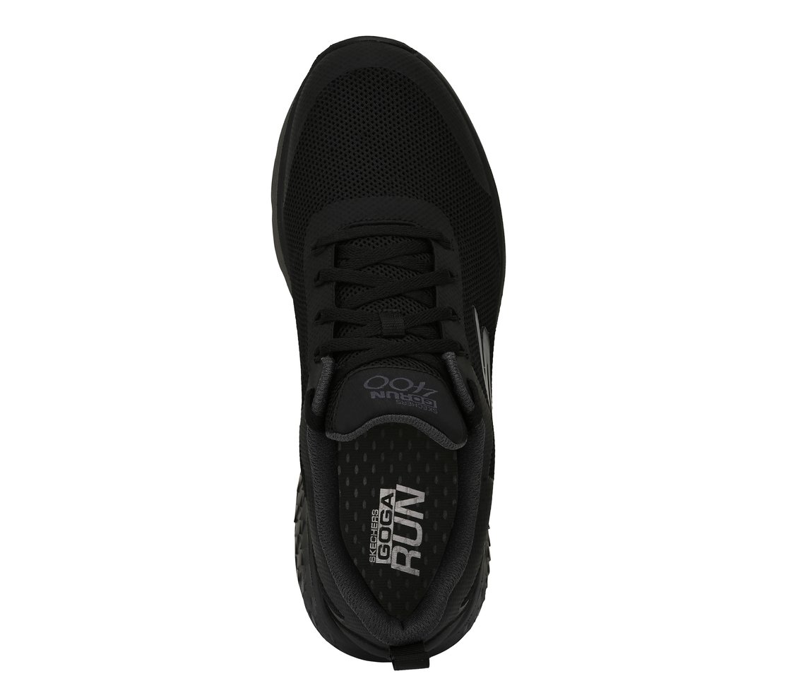GO RUN 400, BBLACK Footwear Top View