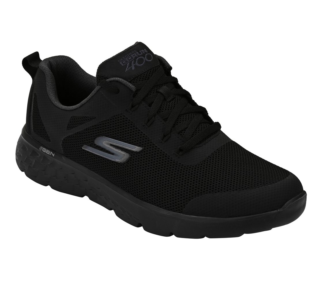 GO RUN 400, BBLACK Footwear Right View