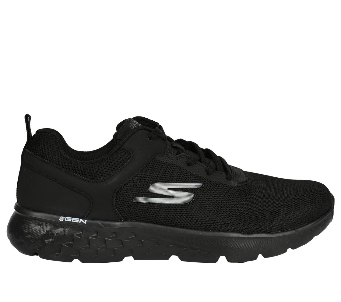 GO RUN 400, BLACK Footwear Lateral View