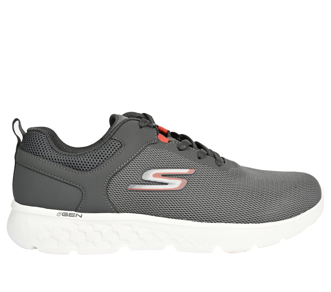GO RUN 400, CHARCOAL Footwear Lateral View