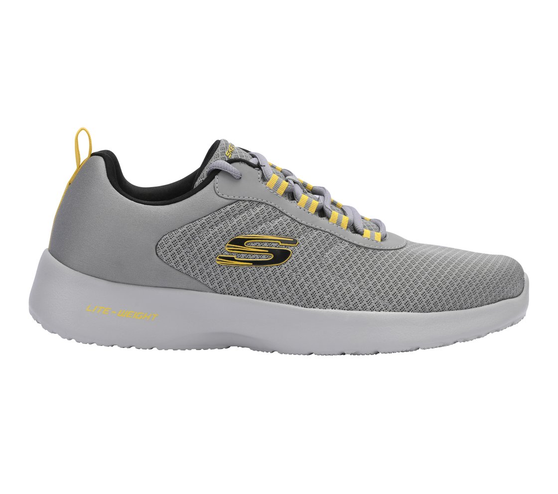 DYNAMIGHT, CHARCOAL/YELLOW Footwear Lateral View
